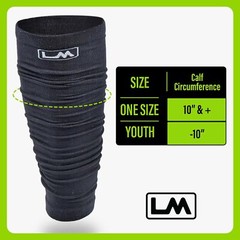 Loudmouth Football Leg Sleeves 1 Pair Compression Calf Men Women Youth Sports