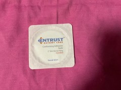 entrust ostomy care conforming adhesive seal 2 inch skin barrier ring