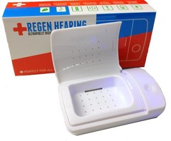 Regen Hearing Aid Dryer Stop Itchy Ears Dehumidifier Box UV Moisture Control