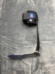Thuasne SpryStep Plus AFO Right Carbon Fiber Blue Black Leg & Foot Size Large