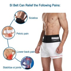 Sciatica Belt, Sacroiliac Hip Band for Men Women – Sciatic, Lower Back, Si Jo…