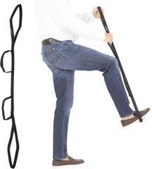 Multi-Loop Leg Lifter Strap 41 Inches Rigid Getting in & Out of Bed Couch Car &