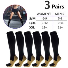 Mens Compression Socks Winter Warm Athletic Sport Thick Boot Socks for Hiking