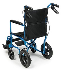 Everest & Jennings Deluxe Transport Wheelchair, Steel Frame & Upgraded…