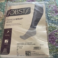 JOBST Farrow Wrap 4000 Leg Piece Small PT TallTan 76661-05 LG Wide 20-30 mmH
