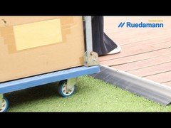 3.3 Ft Rubber Threshold Transition Strip Ramp – Edge Reducer for Doorways, Floor