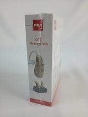 RCA RSH053BG OTC Hearing Aids Behind-the-Ear with Recharging Stand NEW