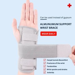 Wrist Support Brace & Compression Glove Kit – Carpal Tunnel, Arthritis Relief