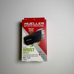 NEW Mueller Wrist Brace Support Black Green L/XL RIGHT WRIST Carpal Tunnel