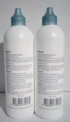 Two Coloplast 12061 Brava® Lubricating Deodorant 8 fl. oz EXP 2028