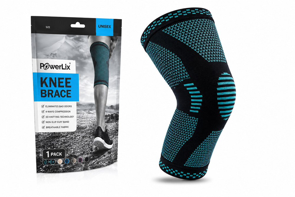 POWERLIX Leg Sleeve – Best Knee Brace for Leg Pain for Men & Women Knee Support