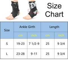 Drop Foot Ankle Brace Support Stabilizer Guard Compression Sprain Pain Relief US