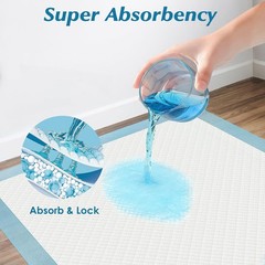 30” x 36” Super Absorbency Disposable Underpads for Kids, Pets, Adults, 50 Count