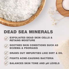 One With Nature One Nature 100 Dead Sea Bath Salt For – 5Lb Unscented High