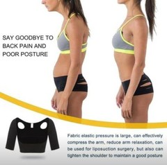 Women Post Surgery Arm Shaper Slimming Weight Loss Sleeves Humpback Shapewear
