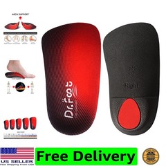 s 3/4 Length Orthotic Insoles, High Arch Support Inserts for Flat Feet Planta…