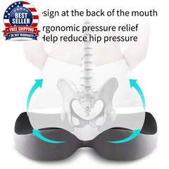 Cushion Non Slip Orthopedic Memory Foam Prostate Cushion for Tailbone Sciaticaba