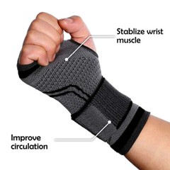 Sports Wrist&Hand Support Straps Tennis Golf Gym Bandage Wrap Pain Relief Bands