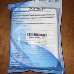 Doc Miller Thigh High Open Toe Compression Sleeves 15-20 MmHg, 1 Pair, Black M