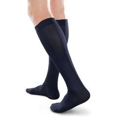 Therafirm Ease Opaque Trouser Socks 15-20mmHg Navy, Small Short