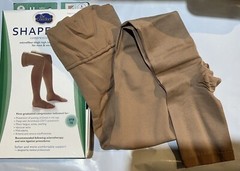 Dr. Comfort Microfiber Thigh High Unisex Medical Legwear OPEN TOE – Colors/Sizes
