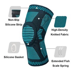 2Pack Copper Knee Braces Compression Sleeves Support for Arthritis Men & Women