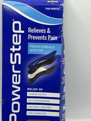 PowerStep Original Insole Full Length Inserts Men’s 3-3 ½ Women’s 5-5 ½