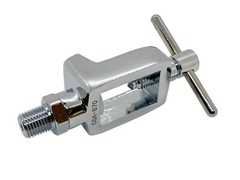 Medical Oxygen Cylinder CGA 870 Polished Chrome Pin Index Yoke 1/4″ Male NPT
