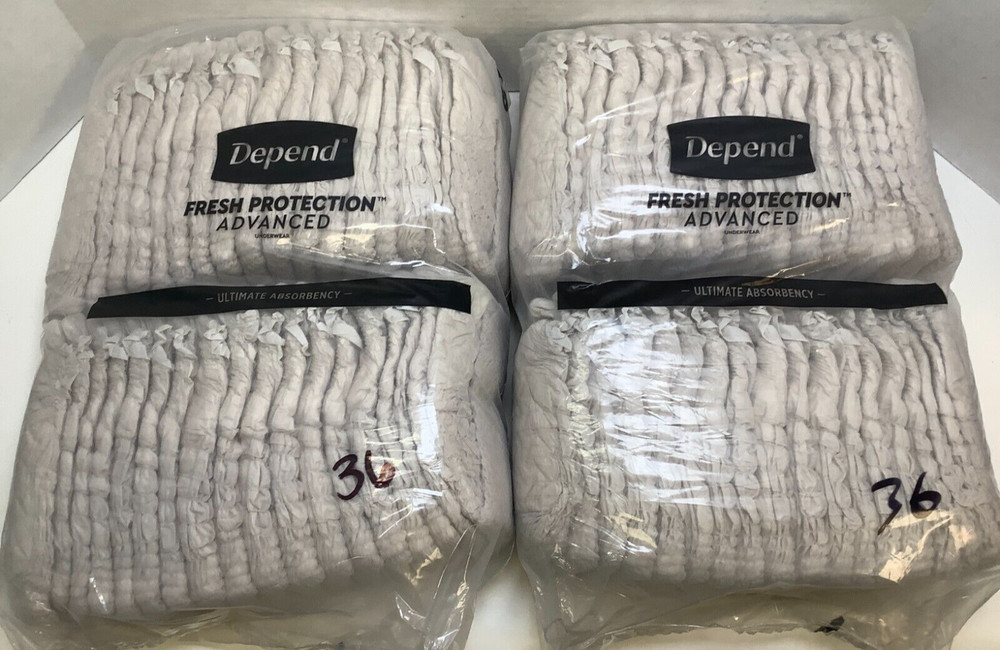 Depend Fresh Protection Advanced, Ultimate Absorbency, Medium, 72 Count, Women’s