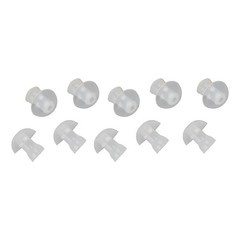 L 14mm 10Pcs Hearing Ear Aid Tips Soft Replacement Universal Domes Hearing