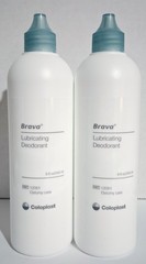 Two Coloplast 12061 Brava® Lubricating Deodorant 8 fl. oz EXP 2028