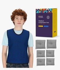 Special Supplies Weighted Sensory Compression Vest Calming & Supportive XX-Small
