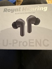 Royal Hearing U-ProENC 5.3 Bluetooth Wireless Hearing Aid with Charging Case
