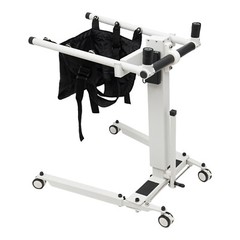 Electric Hydraulic Lift Patient Transfer Chair, Transfer Wheelchair Patient Lift