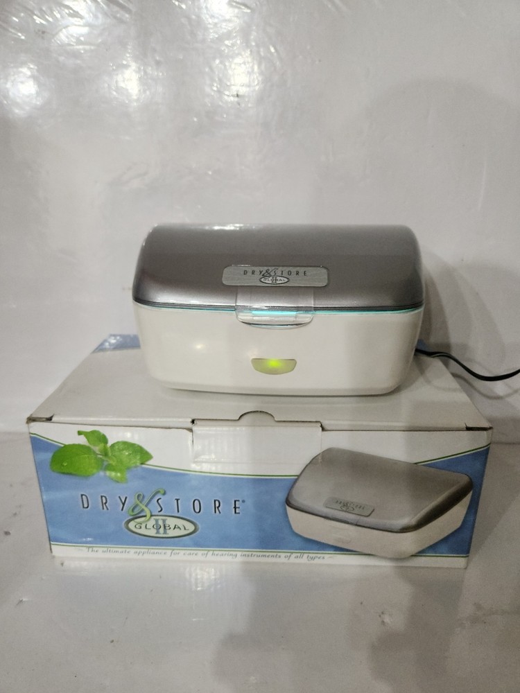 Dry and Store Global II Electric Hearing Aid Dehumidifier A3e