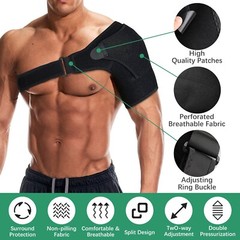 Adjustable Shoulder Brace Rotator Cuff Pain Relief Support for Joint Dislocated