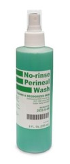 McKesson Rinse-Free Perineal Wash Liquid 8 oz. Pump Bottle Herbal Scent