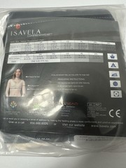Isavela Comprexxwear Compression Bra Beige Anti-Microbial Latex Free BVSO3-LG-BL