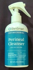 SkinSmart Antimicrobial Perineal Cleanser Rinse-Free Spray Fragrance-Free 8 oz