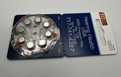 Hearing Aid Batteries Size 312 – 1.45V Zinc-Air – Pack of 8, Long Life