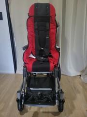 $3500-UPGRADED Convaid Rodeo 14 Tilt In Space Wheelchair Stroller Special Needs