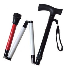 VISIONU Adjustable Folding Support Cane for Visually Impaired 33-37 Inch Fold…