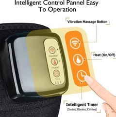3-In-1 Thermal Infrared Physiotherapy Device ABS+Fabric Joint Massage Vibrator