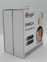 Lucid Hearing- Enrich OTC In-The Ear Hearing Aids 1 Pair Beige