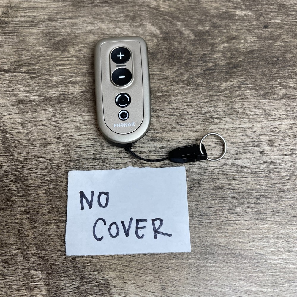Phonak Pilotone II Silver Black Wireless Remote Control For Phonak Hearing Aids