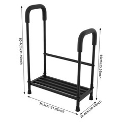 200kg Step Stool Bed Rails Step Stool Freestanding Bed Step Stool w/ Handle