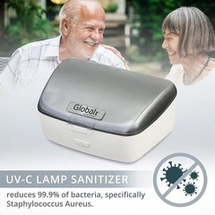 NEW Dry & Store Global II Hearing Aid Dryer w/UV-C Germicidal Lamp and Desiccant