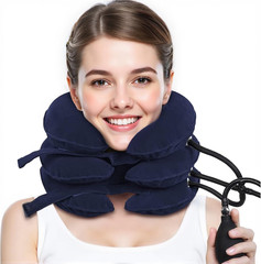 Neck Stretcher, Cervical Traction Device, Neck Traction Device for Neck Pain Rel