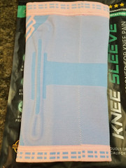 Modvel Knee Sleeve Size Large Pink/Blue For Knee Pain (4D)