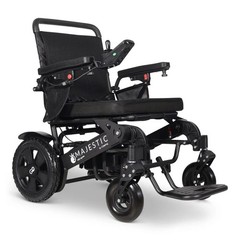 Heavy Duty Folding Power Wheelchair ComfyGo Majestic 440 HD Plus Carries 440 lbs